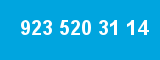 923 520 31 14 923 520 31 14